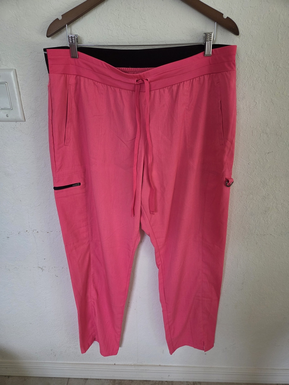 Grey's Anatomy by Barco Scrubs Pants Hot Pink 2XL SPX Drawstring Pockets